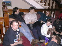 Dop, Noel, Mark, Linda Claire, Ziggy, Wags, Tobe